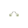 Simply Whispers August Birthstone Stainless Steel Stud Earrings Sale