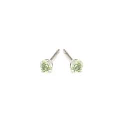 Simply Whispers August Birthstone Stainless Steel Stud Earrings Sale