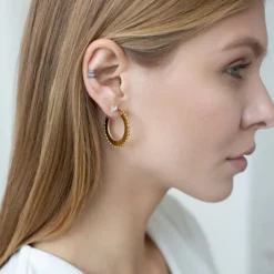 Simply Whispers Beaded Hoop Earrings Best