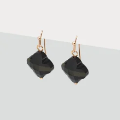 Simply Whispers Black Clover French Hook Earrings Sale