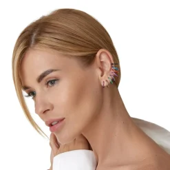 Simply Whispers Black Medium Clip-On Earrings Online