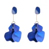 Simply Whispers Blu Bellflower Dangle Earrings New