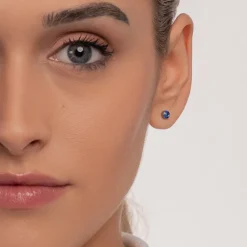 Simply Whispers Blue Titanium Stud Earrings Discount
