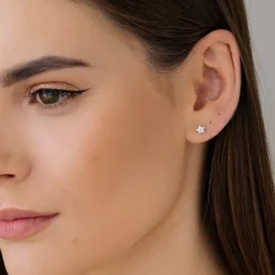 Simply Whispers Crystal Star Stud Earrings Online