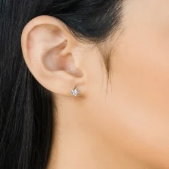 Simply Whispers Crystal Star Stud Earrings Online