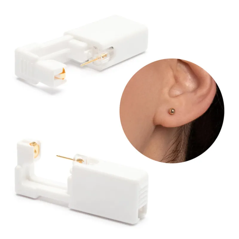 Simply Whispers Ear Piercing 4 mm Ball 14K Yellow Gold Self Piercer Hot