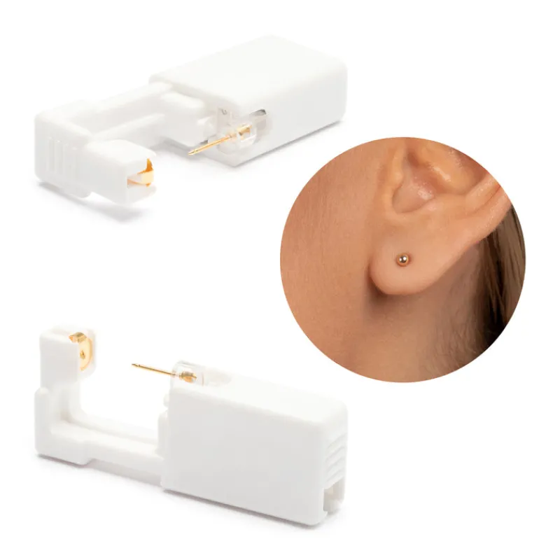 Simply Whispers Ear Piercing 3 mm Ball 14K Yellow Gold Self Piercer Fashion