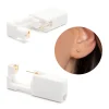 Simply Whispers Ear Piercing 2 mm Bezel Pearl Baby Post Gold Plated Self Piercer Clearance