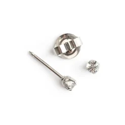 Simply Whispers Ear Piercing 3 mm Crystal Stainless Steel Self Piercer Online