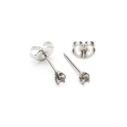 Simply Whispers Ear Piercing 3 mm Crystal Stainless Steel Self Piercer Online