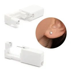 Simply Whispers Ear Piercing 4 mm Zirconia Stainless Steel Self Piercer Discount
