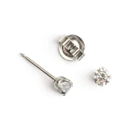 Simply Whispers Ear Piercing 4 mm Zirconia Stainless Steel Self Piercer Discount