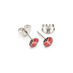 Simply Whispers Ear Piercing Ladybug Stainless Steel Self Piercer Best