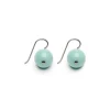 Simply Whispers Genuine Amazonite Niobium French Hook Earrings Sale