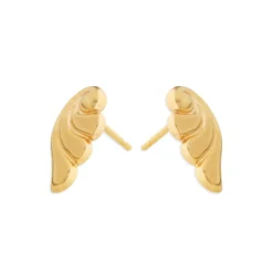 Simply Whispers Gold Angel Wings Stud Earrings Best
