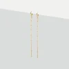 Simply Whispers Gold Chain Dangle Earrings Online