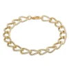 Simply Whispers Gold Curb Chain Bracelet Sale