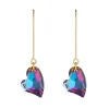 Simply Whispers Gold Heart French hook Earrings New