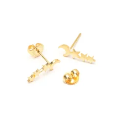 Simply Whispers Gold Moon And Star Ear Climber Online