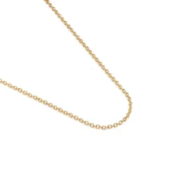 Simply Whispers Gold Plated 18 inch Cable Chain Necklace Best