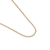 Simply Whispers Gold Plated 20 Inch Fancy Chain Necklace Fashion