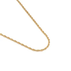 Simply Whispers Gold Plated 18 inch Fancy Chain Necklace Best