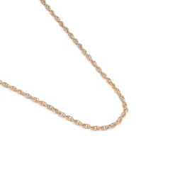 Simply Whispers Gold Plated 20 Inch Fancy Chain Necklace Fashion
