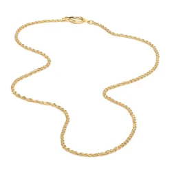 Simply Whispers Gold Plated 18 inch Fancy Chain Necklace Best