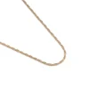Simply Whispers Gold Plated 20 Inch Rope Chain Necklace New