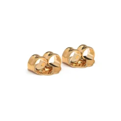 Simply Whispers Gold Plated Big Butterfly Clasp Accessory - 1 Pair Sale