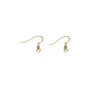 Simply Whispers Gold Plated French Hook Wire With Ball Accessory - 1 Pair New
