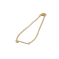 Simply Whispers Gold Plated Twist Bar Bracelet Best