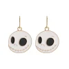 Simply Whispers Jack Skellington Niobium French Hook Earrings Clearance