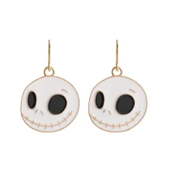 Simply Whispers Jack Skellington Niobium French Hook Earrings Clearance