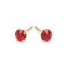 Simply Whispers July Birthstone 5mm Earrings Outlet