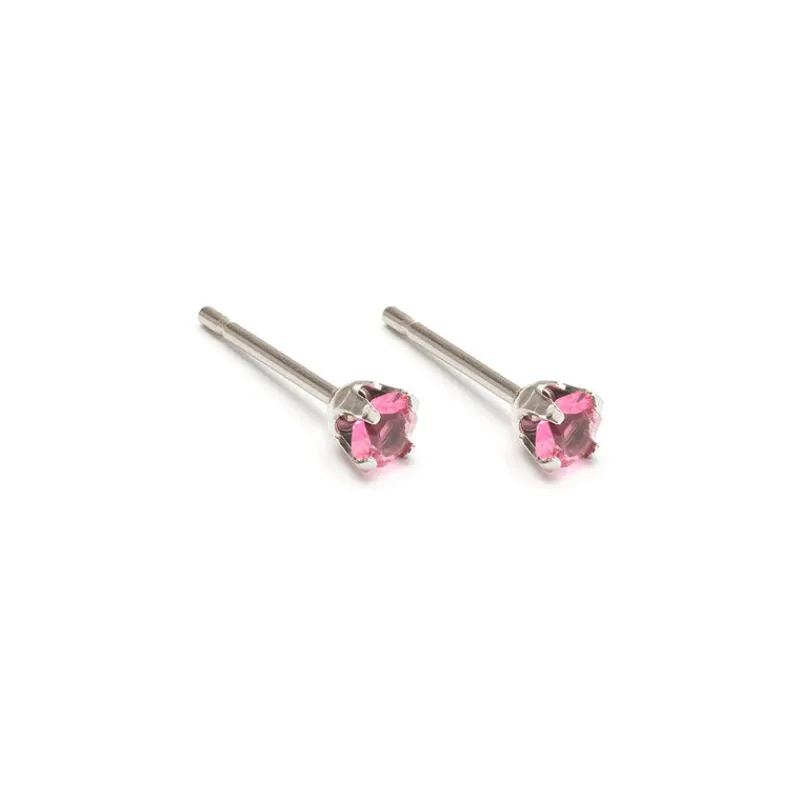 Simply Whispers June Birthstone Stainless Steel Stud Earrings Online
