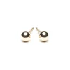 Simply Whispers 14k Yellow Gold Small Ball Stud Earrings Clearance
