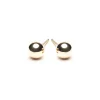 Simply Whispers 14k Yellow Gold Stud Earrings Medium Ball Hot