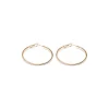 Simply Whispers Large Thin Hoop Earrings Discount