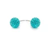 Simply Whispers Large Turquoise Pave Earrings Best