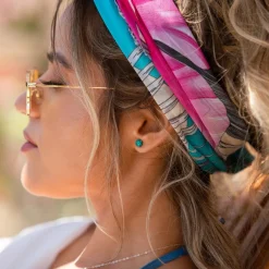 Simply Whispers Large Turquoise Pave Earrings Best