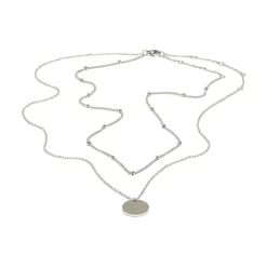 Simply Whispers Layered Coin Necklace Sale