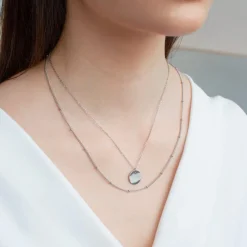 Simply Whispers Layered Coin Necklace Sale