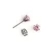 Simply Whispers Light Pink Titanium Stud Earrings Online