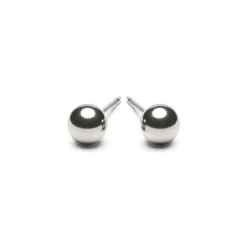 Simply Whispers Medium Ball Stud Earrings Clearance