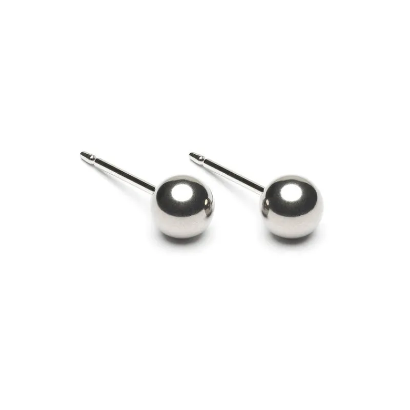 Simply Whispers Medium Ball Stud Earrings Clearance