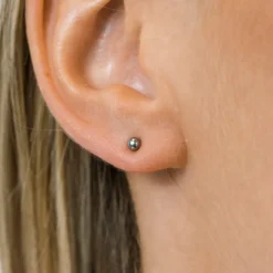 Simply Whispers Mini Ball Stud Earrings Online