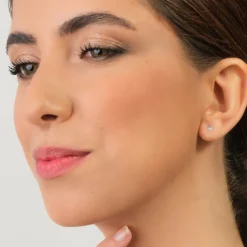 Simply Whispers Mini Square Stud Earrings Clearance