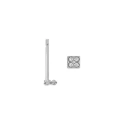 Simply Whispers Mini Square Stud Earrings Clearance