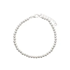 Simply Whispers 4 mm Ball 925 Sterling Silver Bracelet Online